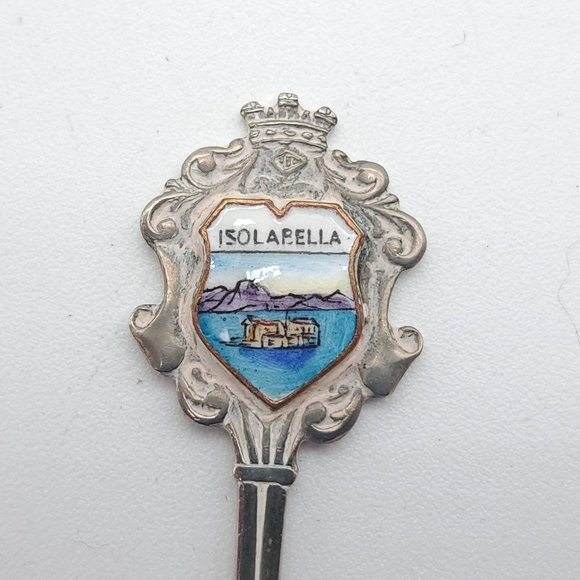 5 Mixed Souvenir Spoons -The Vatican, Noel, Acaupolco, Isolabella, Mijas - Picture 9 of 11